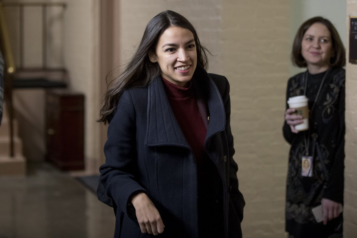 YahooNews's tweet image. .@AOC has accomplished two things in recent weeks: She’s managed to penetrate the media cycle generally dominated by Trump with policy ideas and shifted the Overton Window to the left on issues from tax rates to climate change policy yhoo.it/2RfamL8 by @realchriswilson