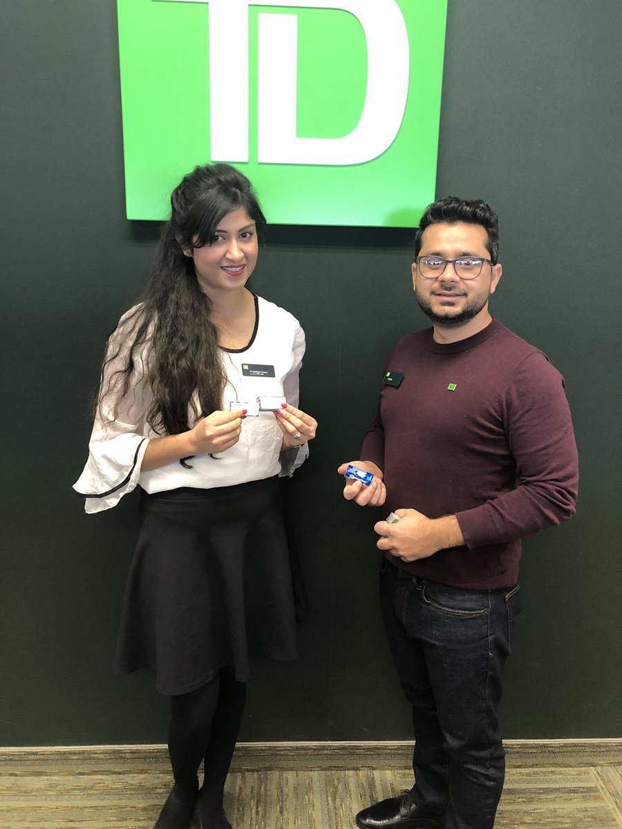 TD London town square branch helping customers #BESMART with their RSPs!