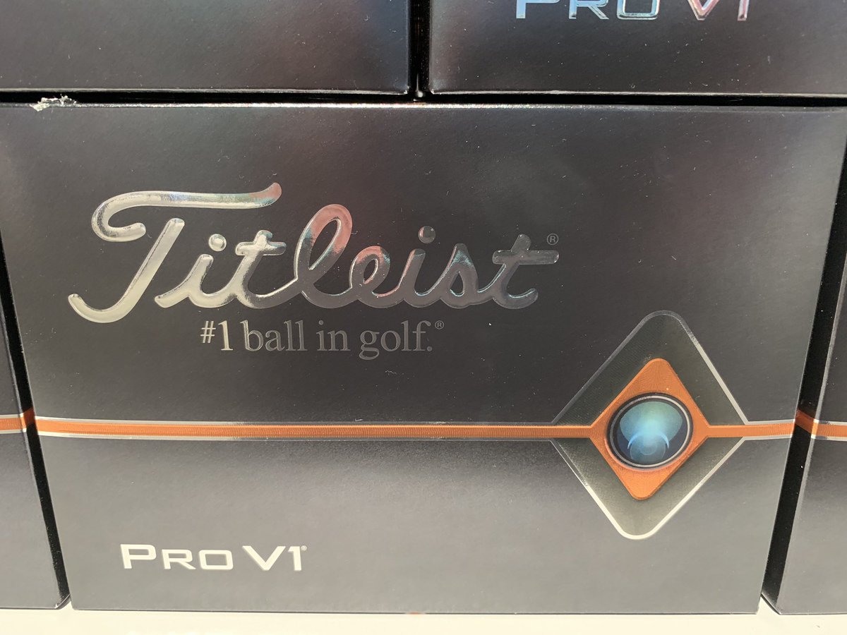 PGAPappas's tweet photo. PGA Show Giveaway 5: New 2019 @Titleist Pro V1 or Pro V1x balls. RT &amp; Follow All to Win! #PGAShow https://t.co/IgSWKizX7Y