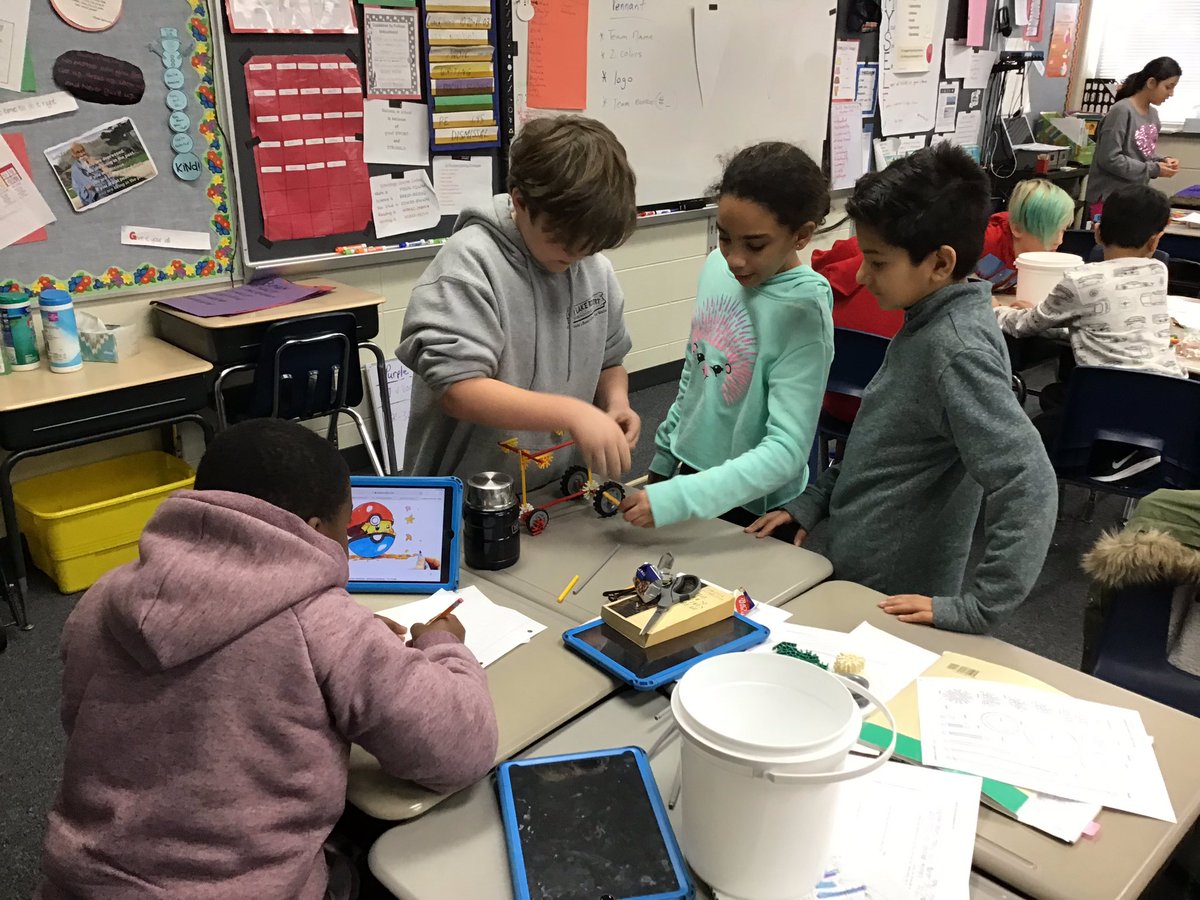 mickschdale's tweet photo. Teams working on first design challenge: to build a vehicle that can travel 100cm #d56acheives #rtslearns https://t.co/Y6eigmh1ax