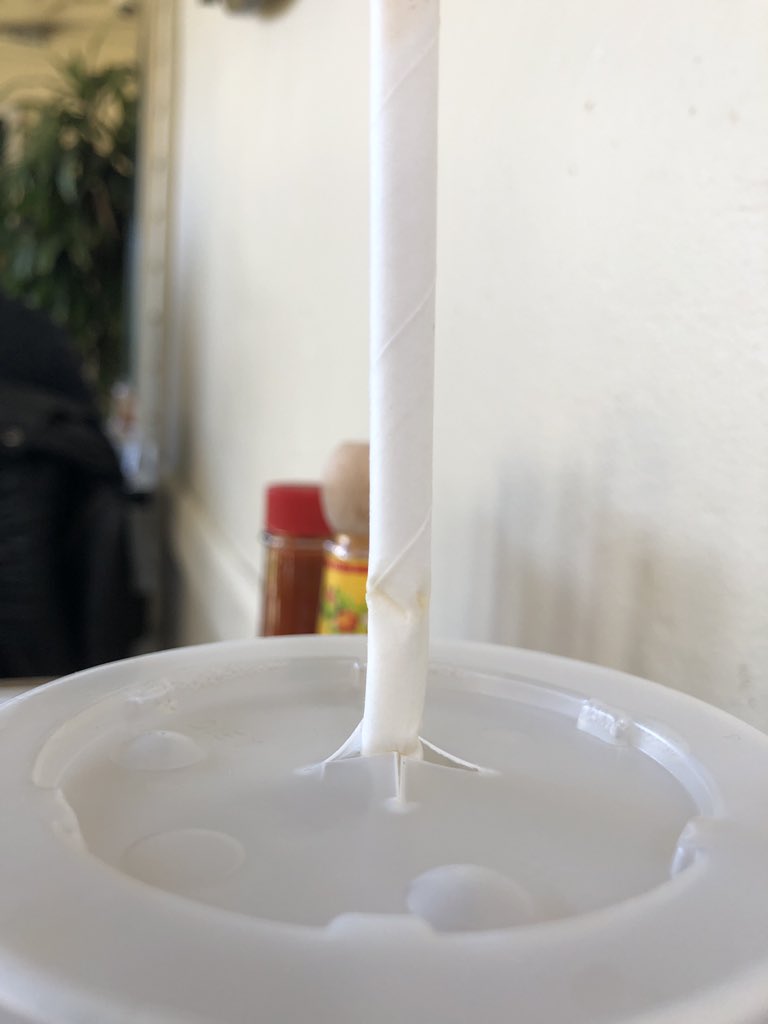 Okay I’m all for saving the planet BUT this shit is annoying AF. Can we please come up with a better eco-friendly alternative ?? #1stworldproblems #thesestrawssuck literally.  #wtf