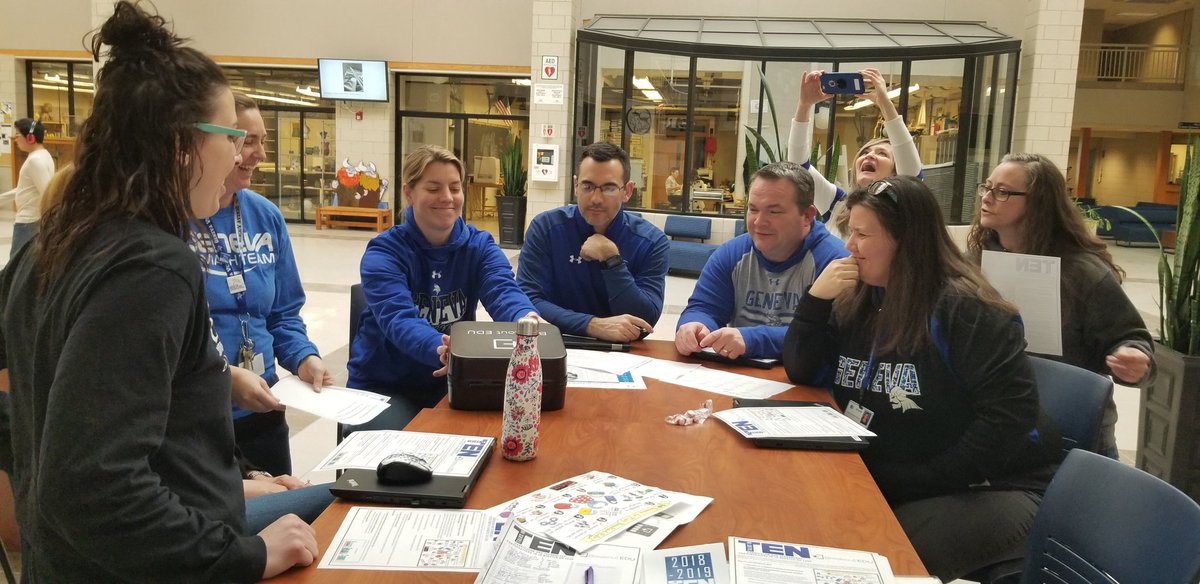 HertzConnects's tweet photo. 100% success rate today with @GHS_Geneva #TalksInTen and @breakoutEDU. We have such clever educators! Check them out in action at the moment they broke out.@joannaparrin @MrRshowalter @GHS_Principal85 @Geneva304 https://t.co/XAxja4UvOL