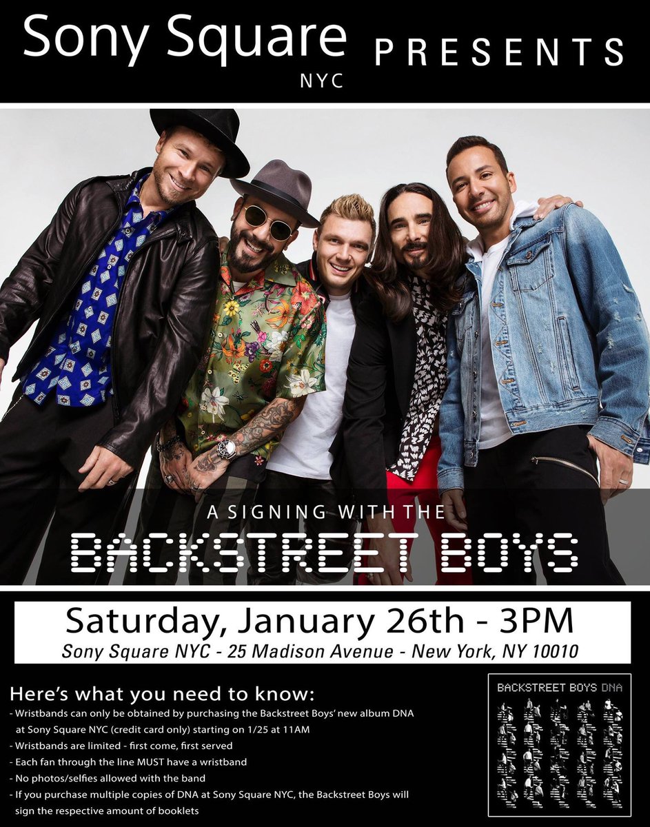 mimimarimari's tweet photo. @backstreetboys @aj_mclean @nickcarter can a girl get a wristband for this tomorrow? Flying from Tampa tonight but get to NYC too late to get some today😭😭 it’s my Birthday. Praying there’s some left tomorrow🤞🙏 https://t.co/2S6nSNLtjA