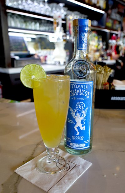 SpiritsofUSA's tweet photo. Want to put a little spring in your step? Check out this recipe from ADSA member Palm Bay International, The "ChaChaCha," featuring their Chamucos Tequila Diablo Blanco. As always, drink responsibly. https://t.co/ZlKmd09xt9 https://t.co/YaIhmjlkfM