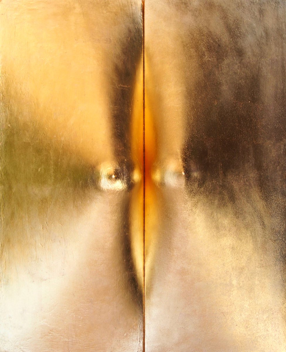 The last piece from my newest series: 
Erogenous - D’or, 2018 
23.5 karat gold leaf on stretched canvas
24 x 19.5 in #MartinBaranArtist #janssenartspace #TheBaranStudio #MartinBaran #Erogenous #LosAngelesArtist #ArtExhibition