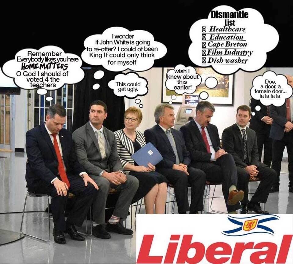 MacAulayTodd's tweet photo. @NSLiberal @StephenMcNeil @johnwhitenstu @RandyDelorey @GeoffMacLellan @nspc   #cbpoli     #nspoli https://t.co/xll9lUvOTd
