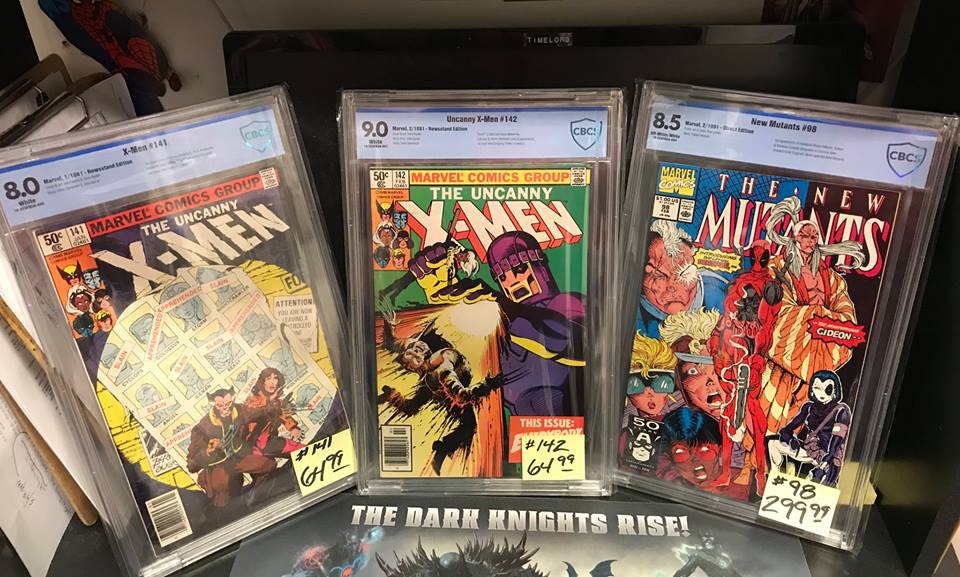 Just in and going on the wall! #thegreatescapemadison #nashvillecomicstore #newmutants #deadpool #xmen