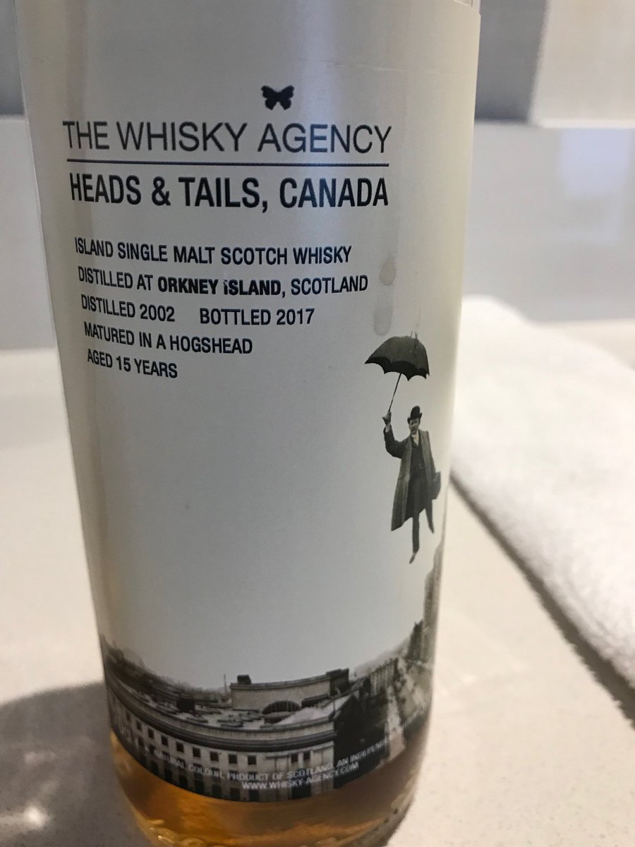 Heads &amp; Tails, Orkney Islands, 2002 15 Years Old, 51.7%, Orange perfume then light floral smoke on the nose. Lovely fresh red fruit, spices and heather on the palate. Long luscious finish. A true delight. Score 88 ⁦<a href="/whiskyvip/">Igor kossov</a>⁩
