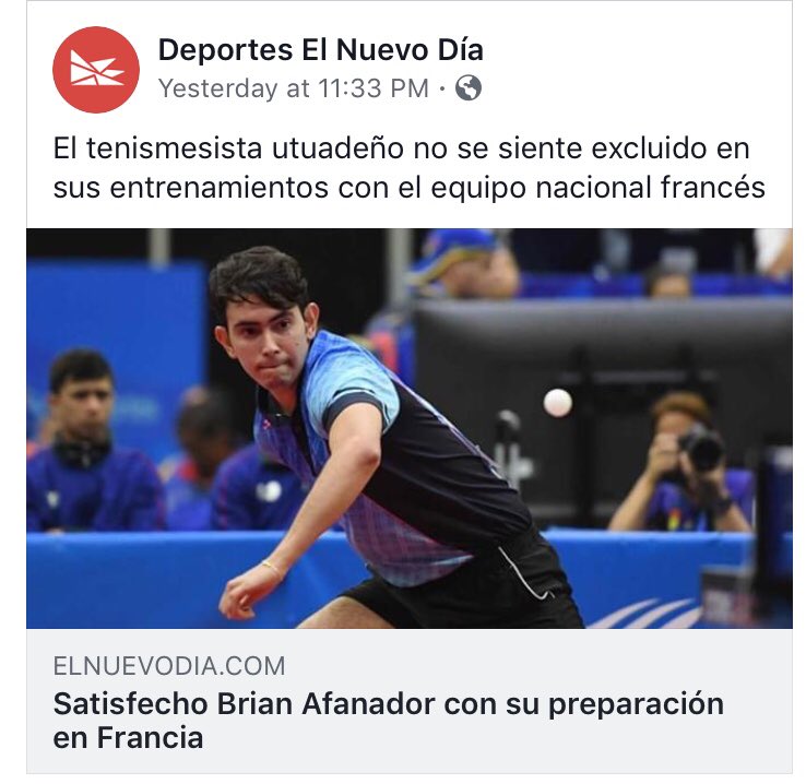 MegaPagePR's tweet image. Enfocado Afanador en su entrenamiento y agradecido por acogida de Equipo Nacional Francés. facebook.com/23139100687608…