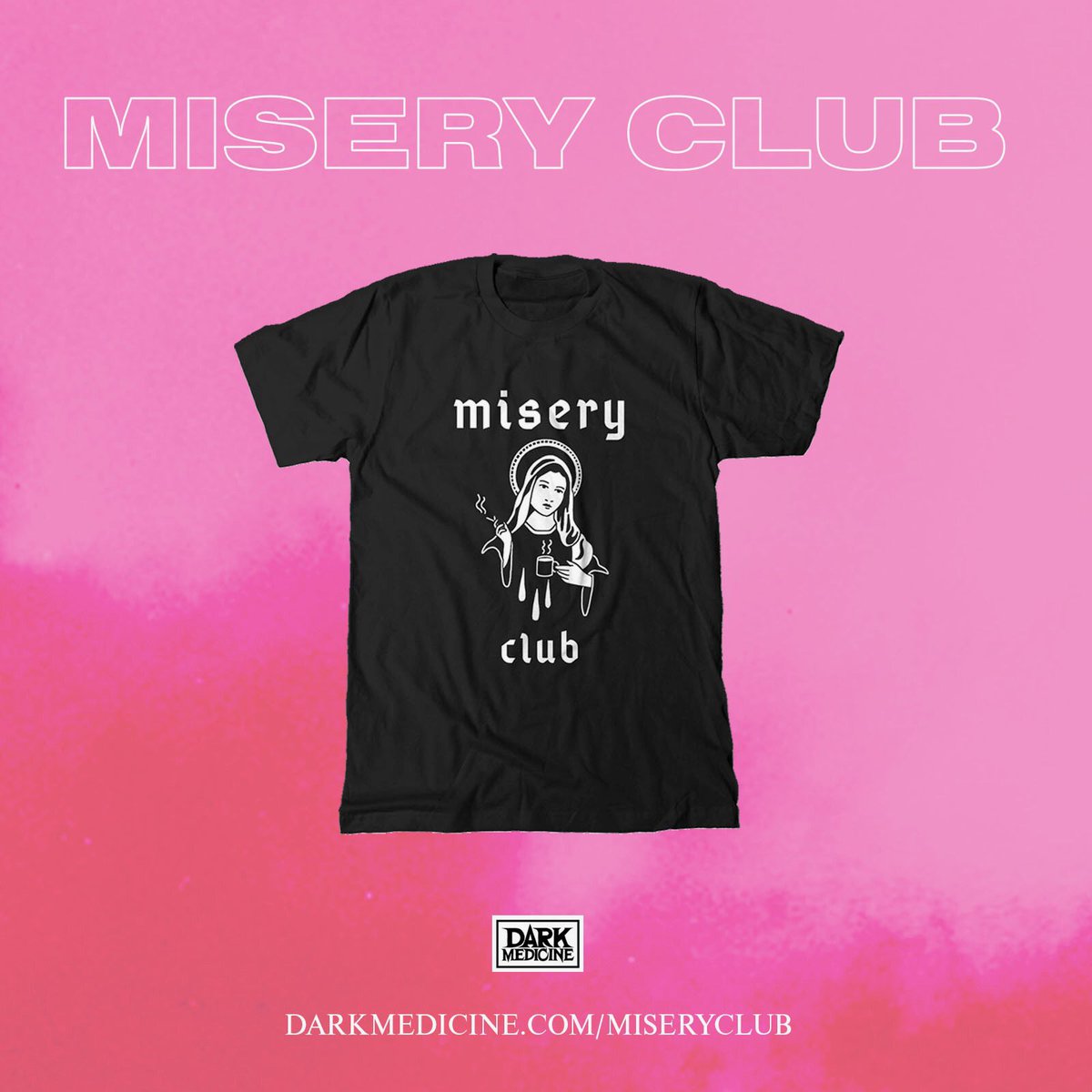 DarkMedicine_'s tweet photo. misery club “saint” t-shirt 

shipping now

https://t.co/p3CskaPyOT https://t.co/tmosw7Mght
