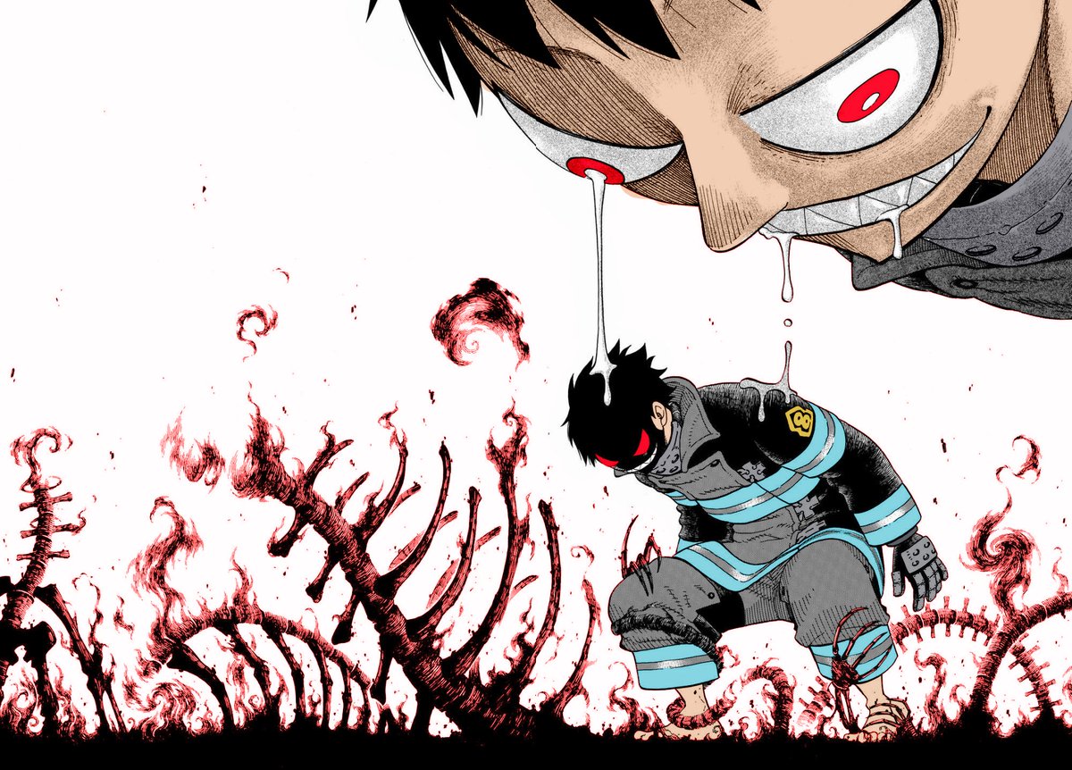 Mattgamer003's tweet photo. I can't decide which is my favorite aesthetic #FireForce https://t.co/AWCg6KMTFg