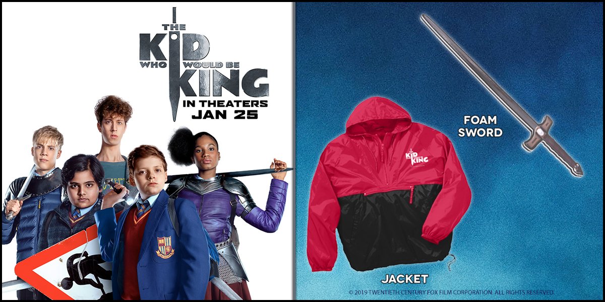 RegalMovies's tweet image. FOLLOW us and RETWEET with #ExcaliburPrizeGiveaway for a chance to win! 🎟: regmovi.es/2B6UQf1

Rules: regmovi.es/2Wkn135