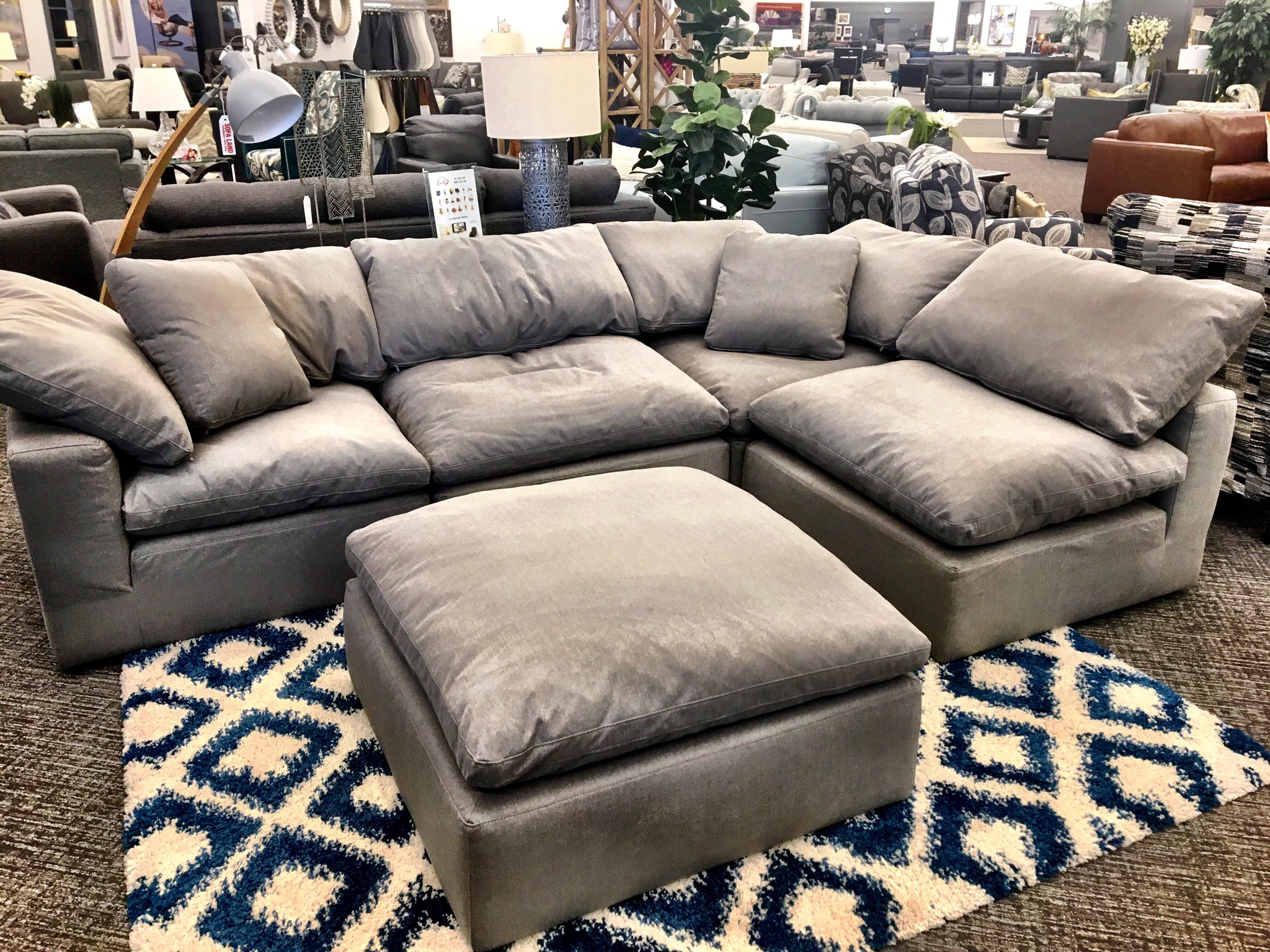 Super comfy sectional couch outlet