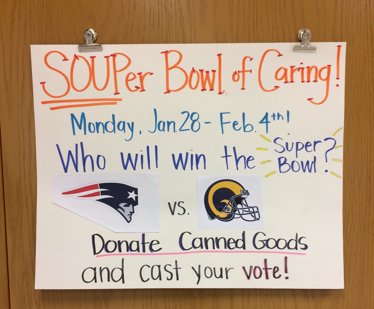 karenr6191's tweet image. Get ready to stir up some soup! Donate canned goods all next week for @LeesSummitSS #SVPower #r7proud @FUTP60 @SVElsr7