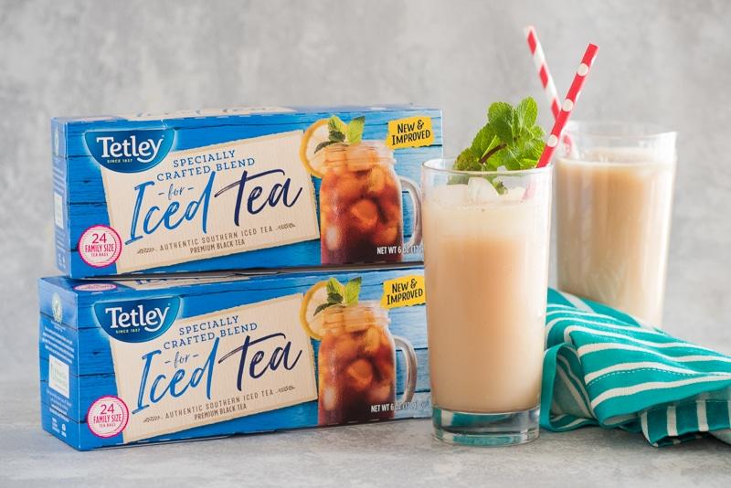 Tetley Iced Tea, Premium, Black Tea, Bags, Family Size, Tea