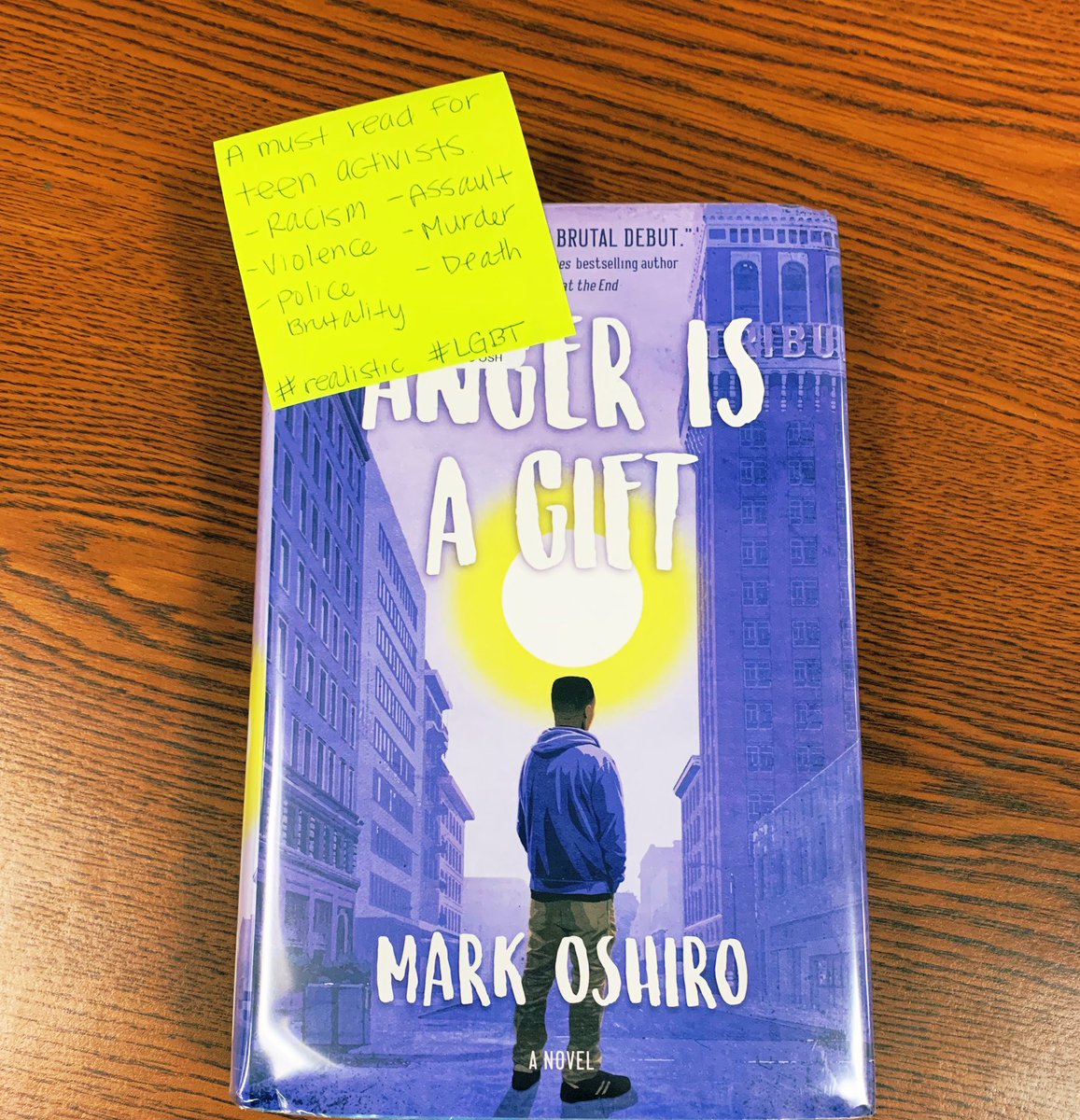 Mrs_Library's tweet image. Look what finally made it back to the library!  #AngerisaGift