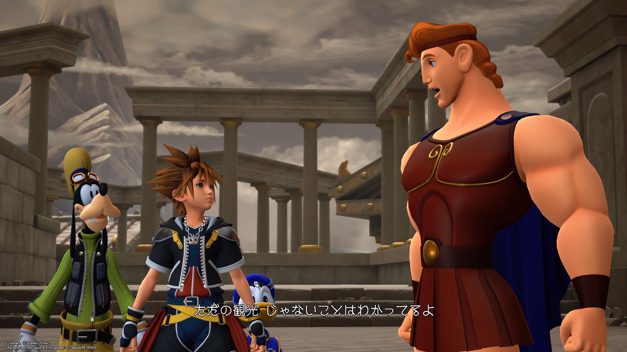 たもたも Ar Twitter 最初のなかま ヘラクレス Ps4share キングダムハーツ3 Kingdom Hearts 3 Kh3 ヘラクレス