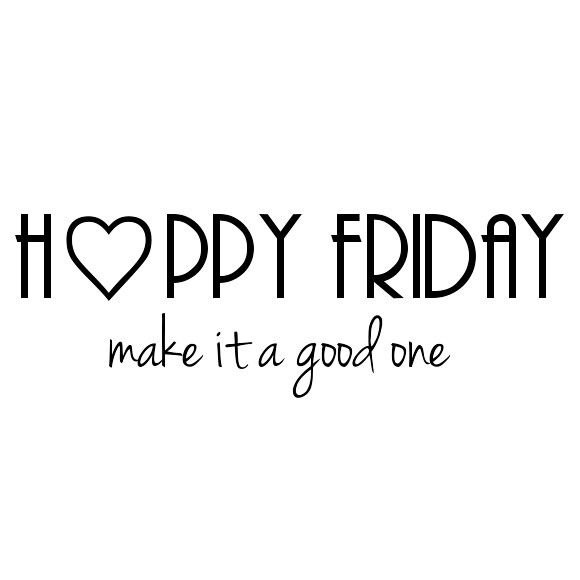 Wishing you all a safe and fun weekend! Happy Friday everyone! #FridayFeeling