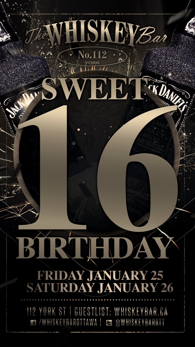 WhiskeyBarOtt's tweet photo. Hey @VancityReynolds it’s my sweet 16th bday weekend! Willing to change my name to @AviationGin Bar for the weekend if you come by!! Let us know! 🙏🏼 https://t.co/wVOE8GKoYV