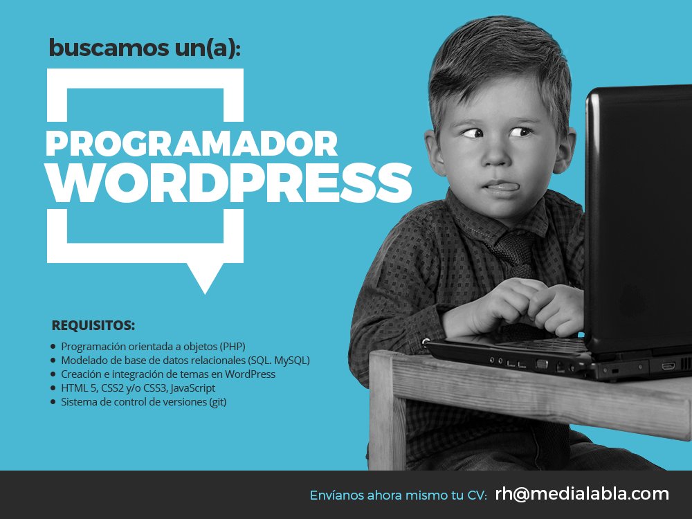 medialabla's tweet photo. #MedialabPerú ¡Queremos trabajar contigo! Si cumples estos requisitos (o conoces a alguien que los cumpla), envíanos tu cv. #Chamba https://t.co/iFAOWJJ4E2