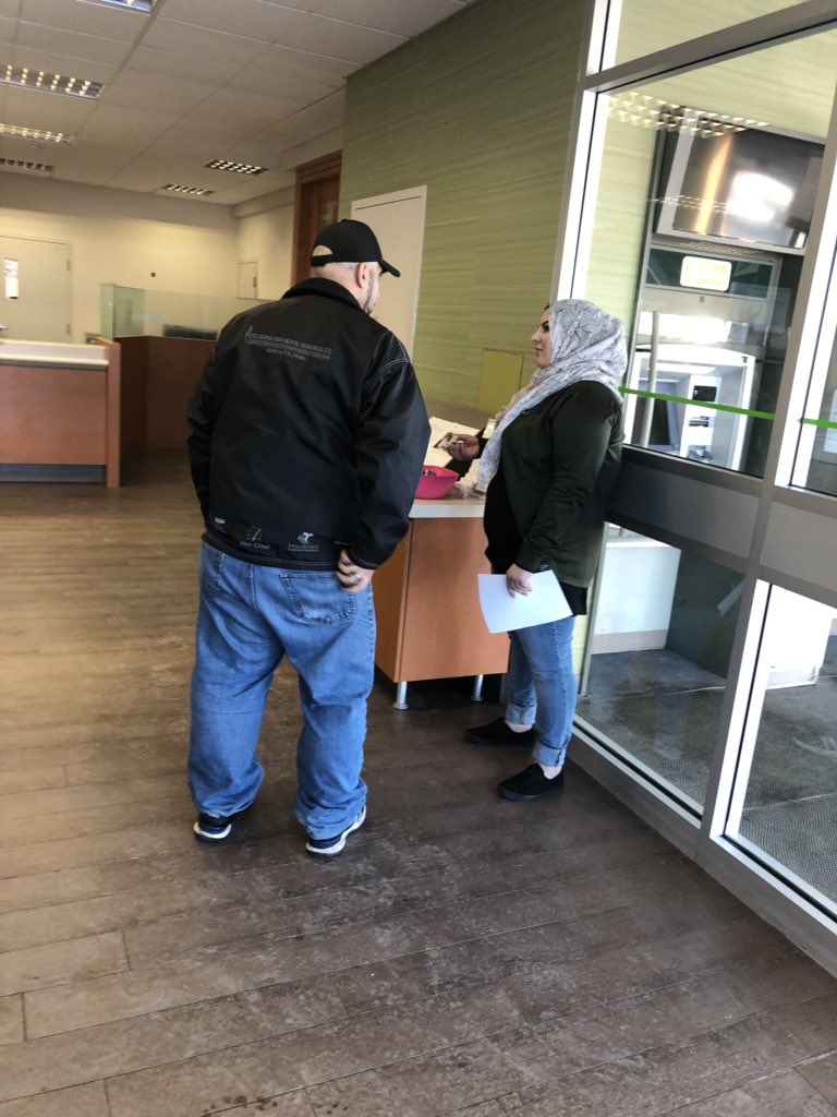 Our wonderful PBA May asking every customer for RSP’s #SmartRsp#TD#Team#londontown