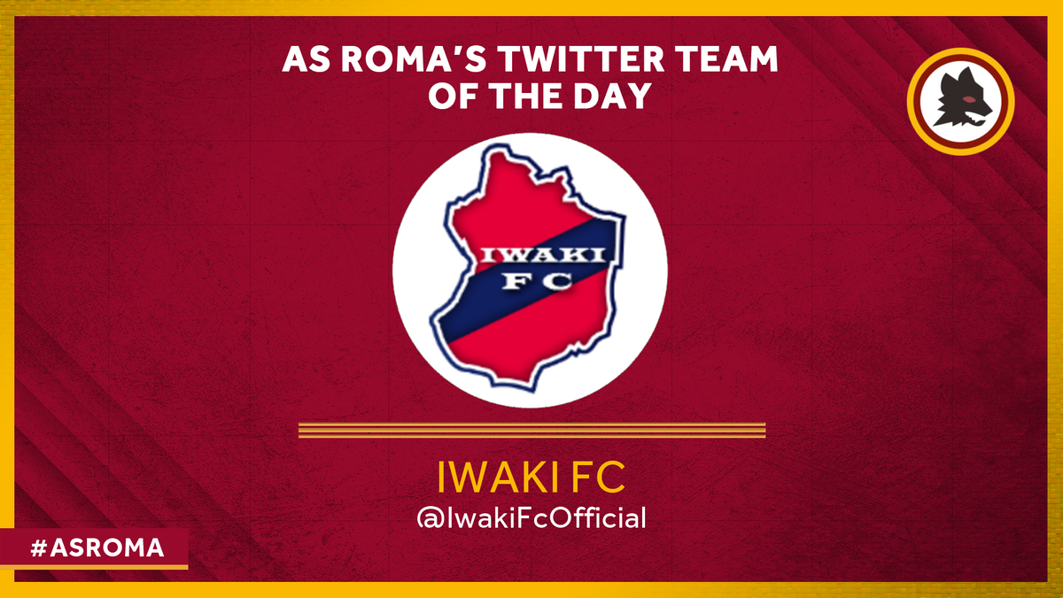 ASRomaEN's tweet photo. #ASRoma’s Twitter Team of the Day is @IwakiFcOfficial. Formed a year after the Great East Japan Earthquake devastated the region & claimed more than 15,000 lives, the club was set up to bring some joy & hope to the people who endured so much pain and suffering in Fukushima 🇮🇹🤝🇯🇵 https://t.co/ntEmNUzvKZ