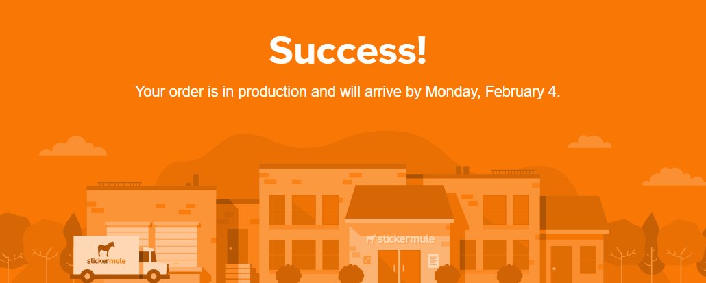 Can't wait for the weekend to be over. 🐻🚚📦 <a href="/stickermule/">Sticker Mule</a> Get your stickers at stickermule.com/unlock?ref_id=…