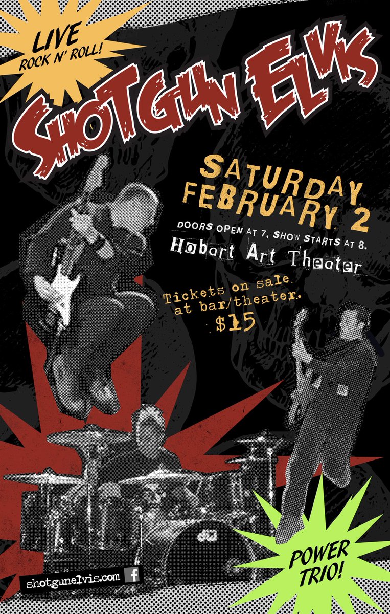 Froleetz's tweet photo. Your invited to big party at Hobart Art Theater, Hobart, IN.  Feb. 2, 7pm.  All ages!  COME DRINK BEER AND LISTEN TO PUNK ROCK MUSIC! https://t.co/I4niZUCLzk