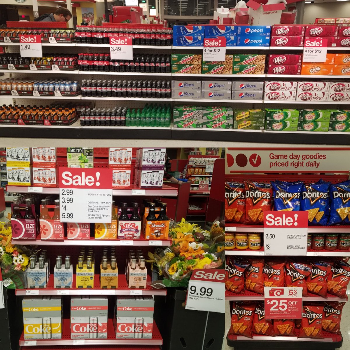 Whether your February is filled with football or love (or both!) T2186's front end team has you covered for last minute gifts and snacks! #TargetRunAndDone <a href="/Bryjudy/">Bryan Judy</a> <a href="/DZeppuhar/">David Zeppuhar</a> @TGTmatt2186