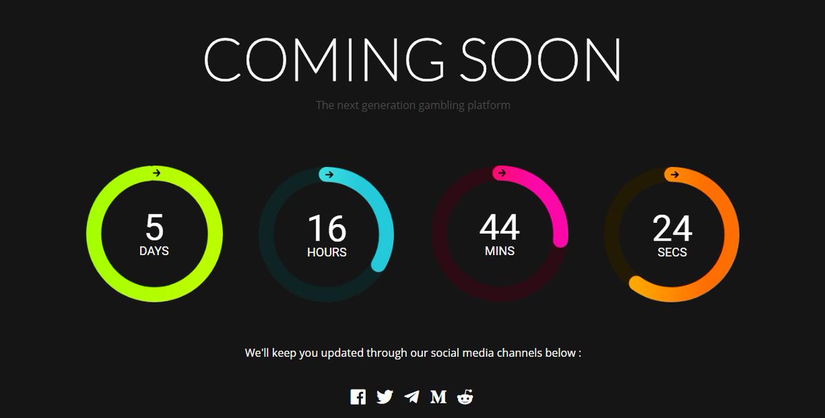 🔥 5 DAYS TO GO FOR THE LAUNCHING OF GAMING PORTAL AND REFERRAL SYSTEM🔥

We are thrilled to announce that our gaming portal with referral system integrated will soon to launch.

Check it here: play.ubetr.com
Join our airdrop: ubetr.com/airdrop
#airdrop #ico #ubetr