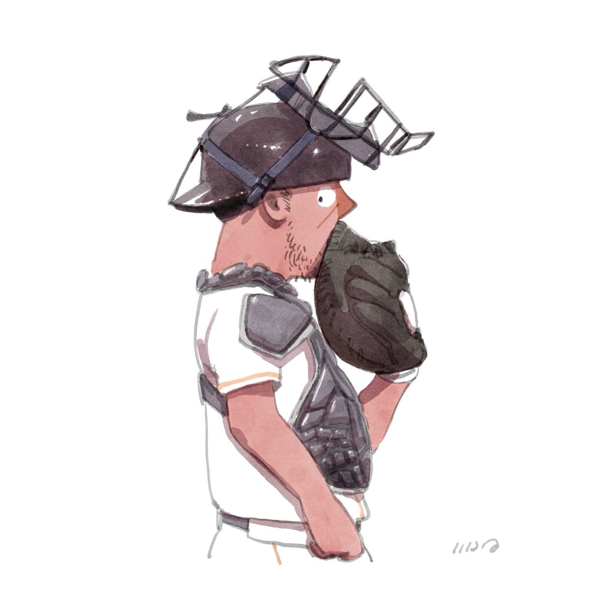 「Digital watercolor practice #watercolor 」|飯田研人 Kento IIDAのイラスト