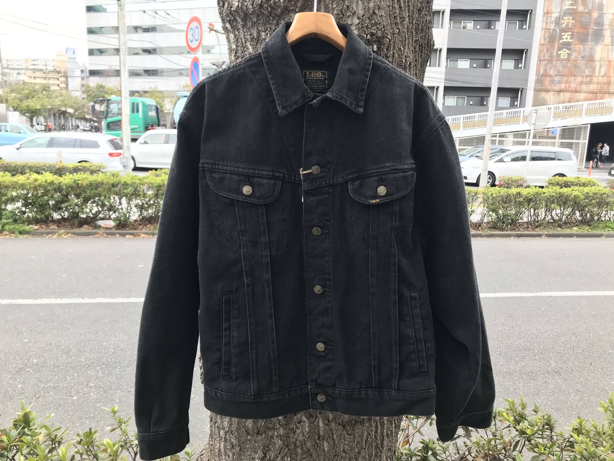 USED Lee Riders Black Denim Jacket Size L Price ¥4900+tax #リー USED Lee Riders Black Denim Jacket Size L Price ¥4900+tax #リー