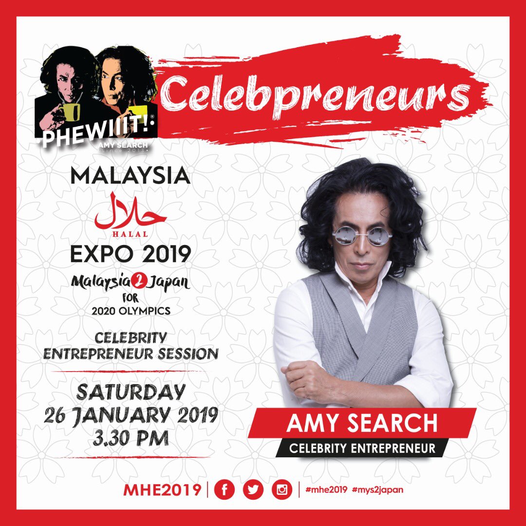 mhe2019's tweet photo. Our interesting Pocket Talk session starts as early as 1030AM today. Make sure you come early to catch these sessions. 

Our Celebpreneurs will also be having their Pocket Talk! Catch @faizalfbi76 @erma_fatima and @AkuAmySearch 

See you! 

#mhe2019 
#mys2japan https://t.co/AClVLp6SFs