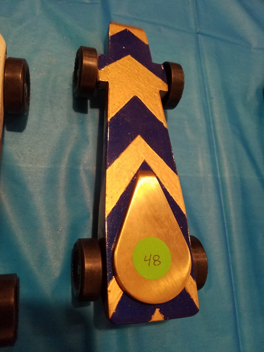 Hey <a href="/JimmieJohnson/">Jimmie Johnson</a> my son's pinewood car was assigned 48.  Hoping it brings him some luck.