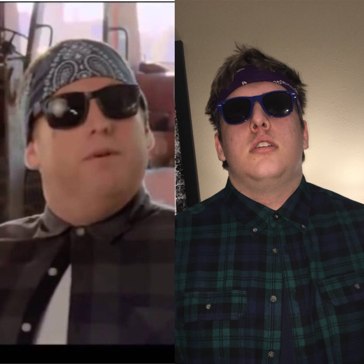 zac_fries's tweet photo. Remember Jonah Hill from 22 Jump Street? This is him now, ready to go see Mike Stud. Feel old yet? https://t.co/RpAYsPi094