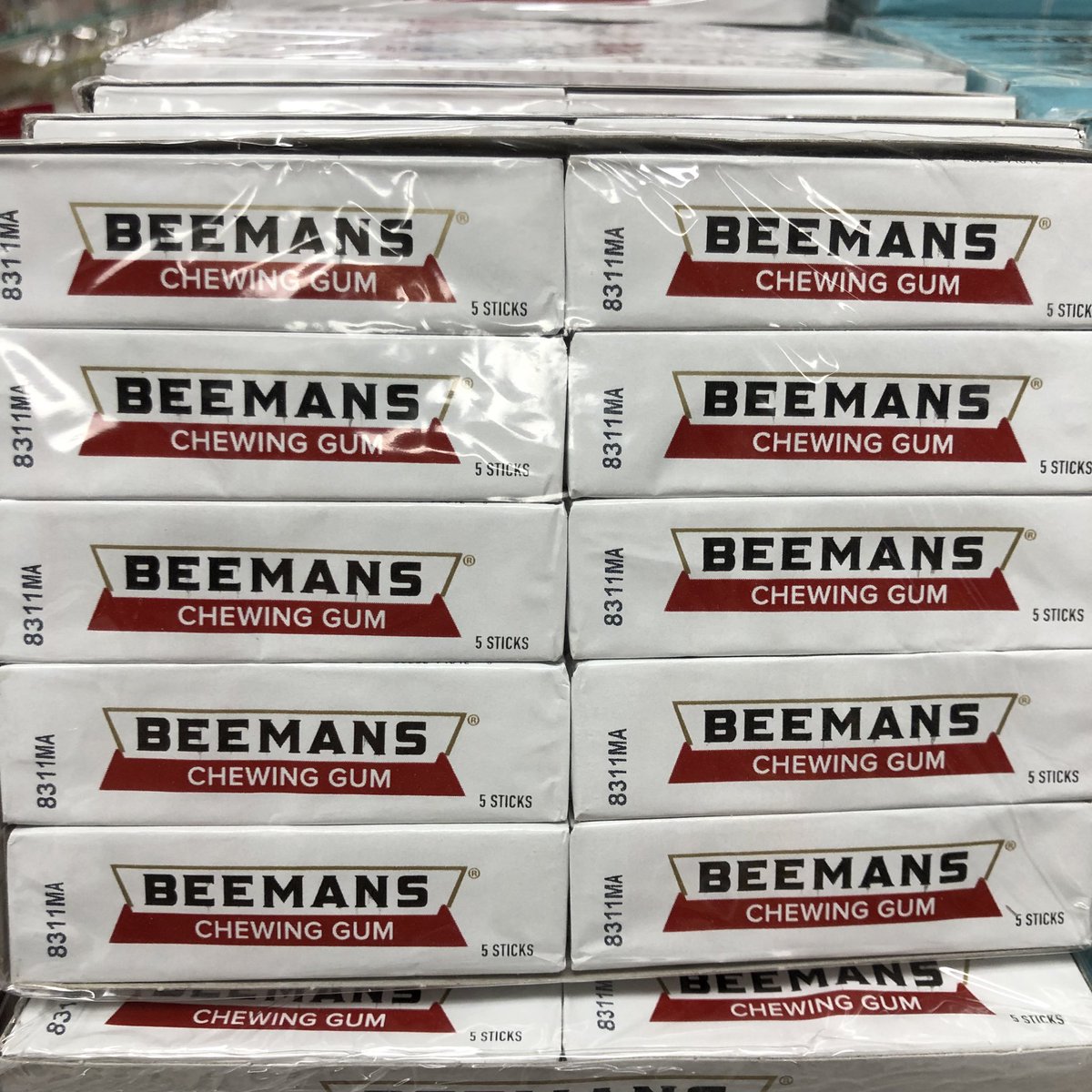 TheBulkStore's tweet photo. It’s finally here! After 4 years since it was last made, we’ve got the Nostalgia Chewing Gum collection of Beemans, Blackjack and Clove Gum! It just arrived tonight and we’ve got tons in stock, so come in and get a pack for 79 cents or grab a 20 count box for $14.99! https://t.co/n4lzQ0J05y