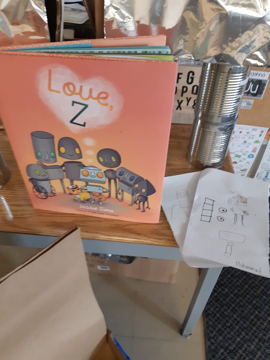 mpalmer1073's tweet image. &apos;Love,Z&apos; by Jessie Sima is an amazing picture book about a robot who goes on a quest to find the meaning of LOVE💕. Ss made maps, problem solved &amp;amp; retold the story. #betterthanaworksheet @LC2_TDSB @lisarossiterth2 @tdsb_helen @lstrangway @EarlyYearsTDSB @ETFOAQK @MsPoulis