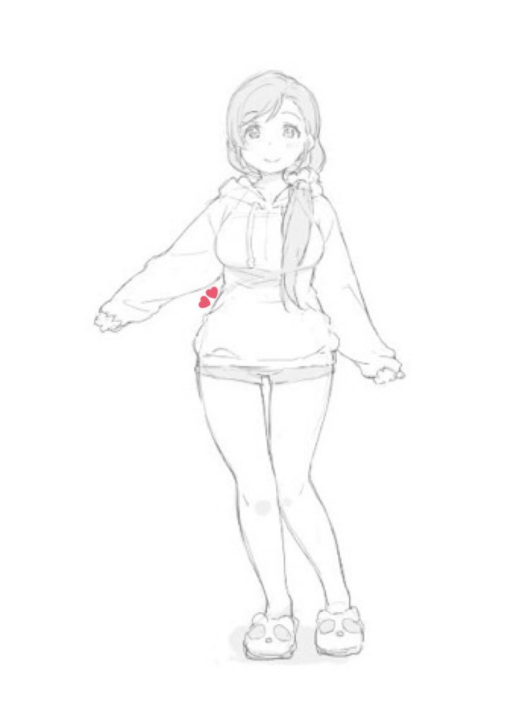 She’s ready for bed. She definitely doesn’t wear anything too sexy to bed.