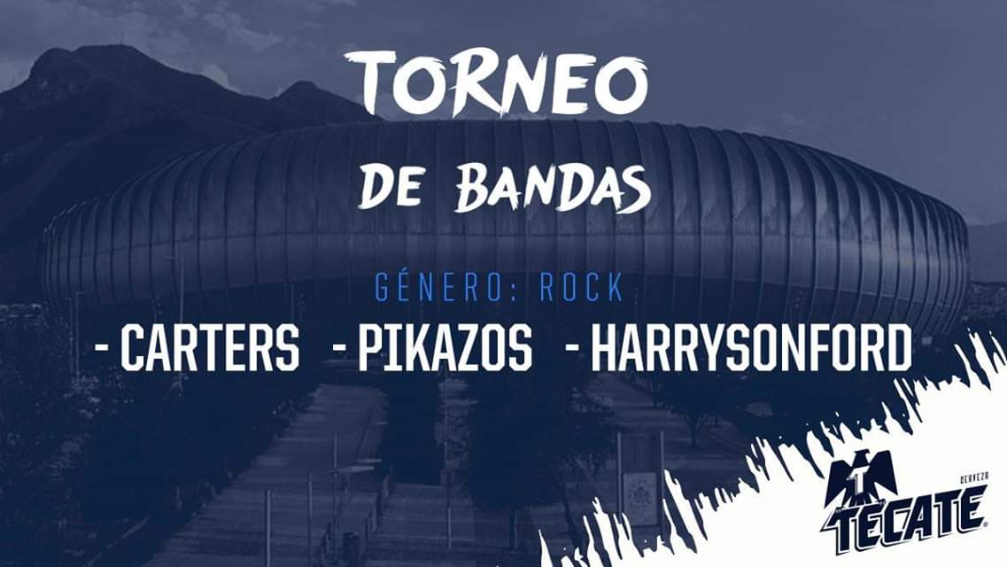 Desvelados_Tv's tweet photo. @loscartersmx, @Pikazos
y Los #HarrysOnFord, son los 1eros participantes para el #TorneoDeBandas Democrático de @CervezaTecate en Género Rock 🤘🏼
Cáele el Sábado 3 PM en la Explanada Norte del Estadio 🏟️ BBVA Bancomer
Apoya a tu banda y al Talento Regio
#RegioPower
#Desvelados https://t.co/DIS49tRXZW