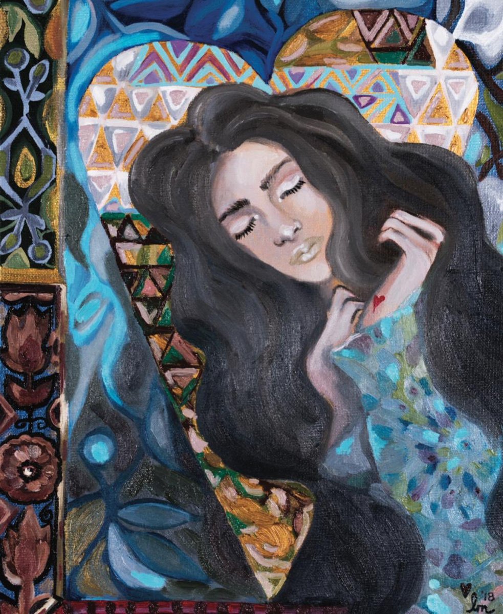 A full-page spread of my artwork on the latest issue of <a href="/harpersbazaarus/">Harper’s BAZAAR</a> ! ❤️✨