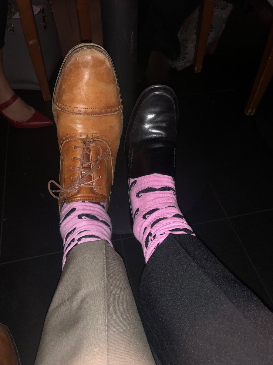 cherylkc's tweet image. #pinksock moment with co-pilot ⁦@jwhitfill⁩ after another productive day of #siimboard strategic retreat. ⁦@SIIM_Tweets⁩