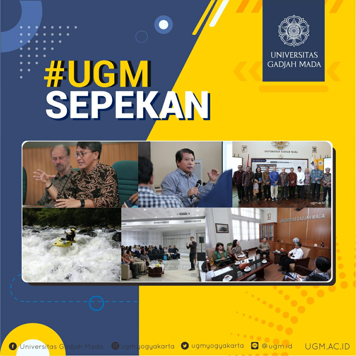 UGMYogyakarta's tweet image. Senyum berseri-seri di Sabtu pagi, waktunya introspeksi, mencari inspirasi untuk jadi lebih baik lagi😉

#waspadabanjir #palapsiugm #cfdsugm #perdamaiandunia #nobelperdamaian #kolaborasi