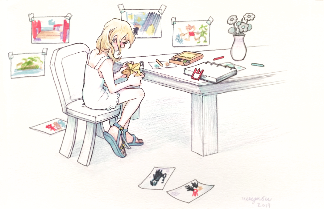 "we're gonna be friends for real. promise me, Namine."