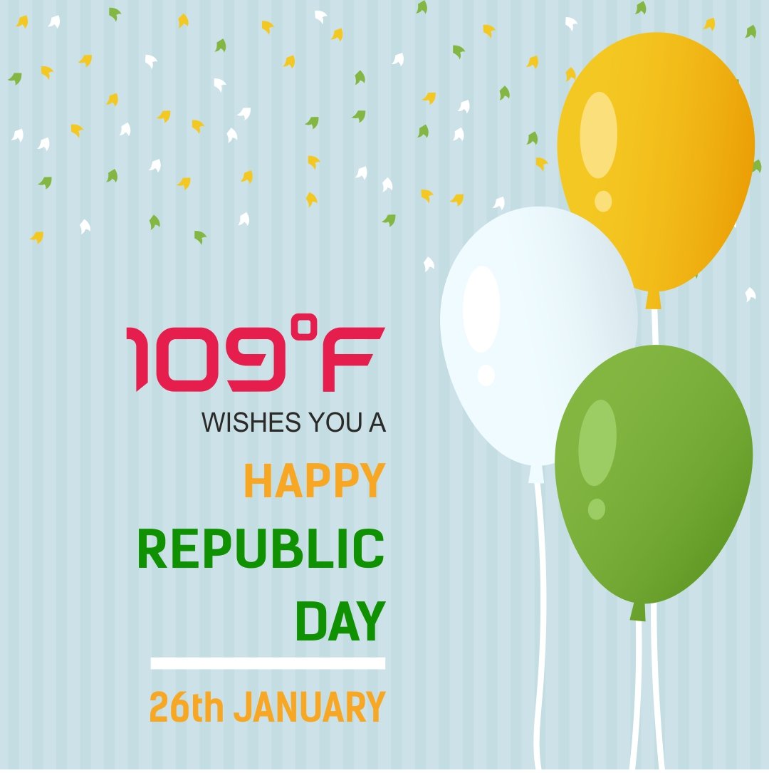 The109F's tweet photo. Be proud of your country, its history and heritage. Happy Republic Day!
#HappyRepublicDay #IndianRepublicDay https://t.co/AuQbz2GcZw