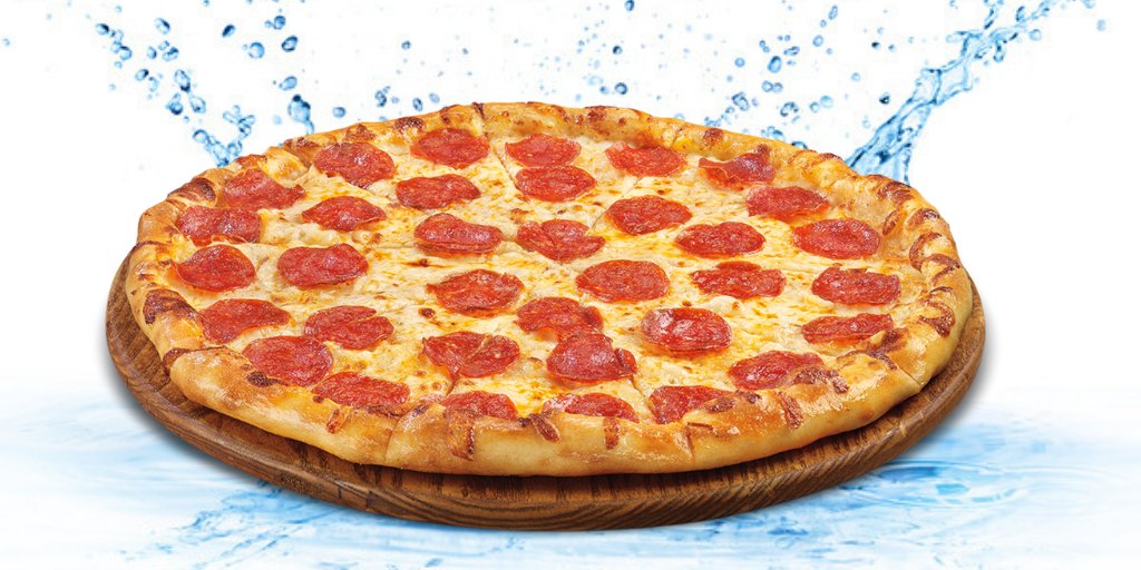AY_McDonald's tweet image. Pizza. As a word that brings water to everyone's mouth, is it just a coincidence that it takes almost 43 gallons of #water to make one slice of pizza? We think not! #NationalPizzaDay