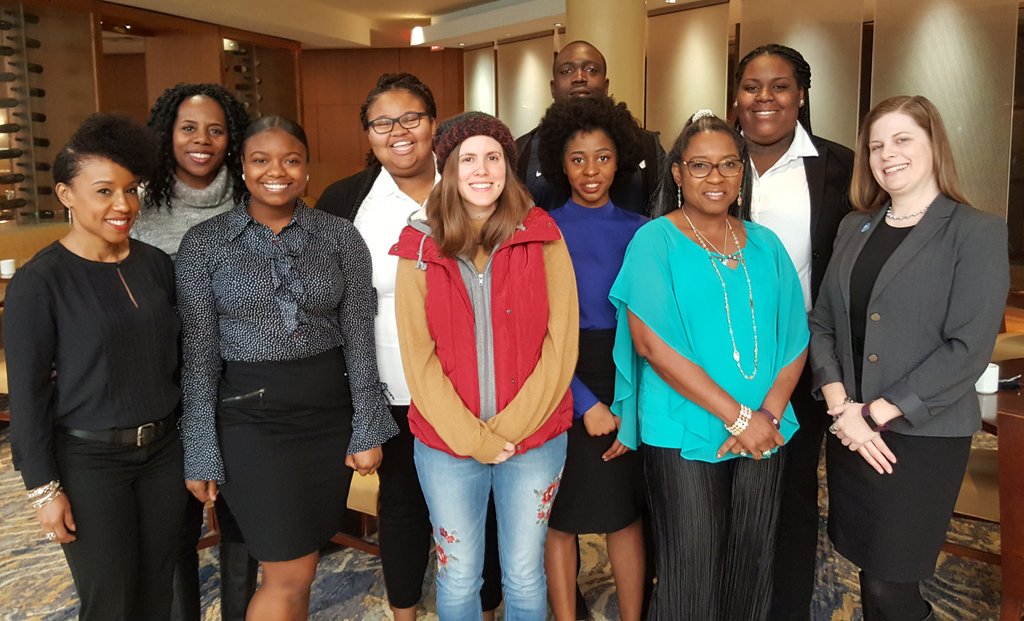 mercedes_adams's tweet image. You are all #DataVisionaries! Thanks to our @ncatsuaggies student team for all your amazing work on the @AMIEpartners Design Challenge at the @BlackEngineer Conference! @NetAppWIT @netappu @bawconnects @mekkacodes #NetAppCulture