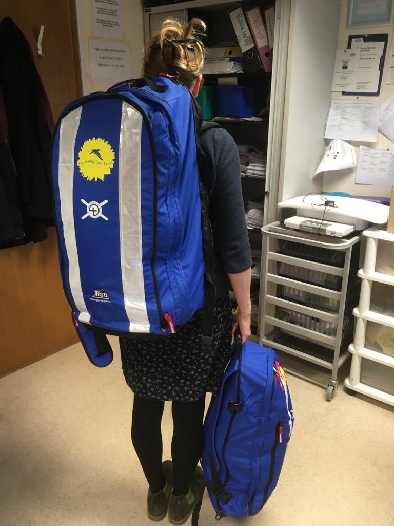 TeamOUHMat's tweet image. Our streamlined Homebirth bags at #JrMaternity have taken off all over the country #homebirth @babylifeline @MESHstudyday. Thanks to the sandpiper trust charity sandpipertrust.org for their fabulous bags