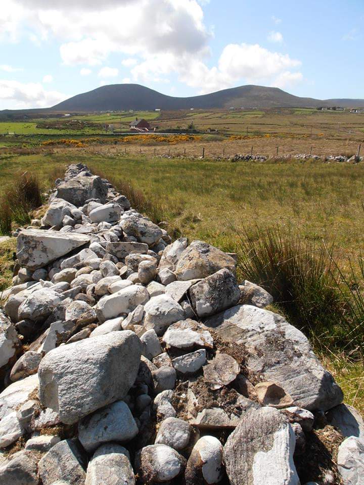 "A landscape fossilized, its stone wall patterings, Repeated before our eyes, In the stone walls of Mayo." From the poem 'Belderg' by the late <a href="/HeaneyDaily/">Seamus Heaney</a> #Belderrig #CeideCoast #Mayo