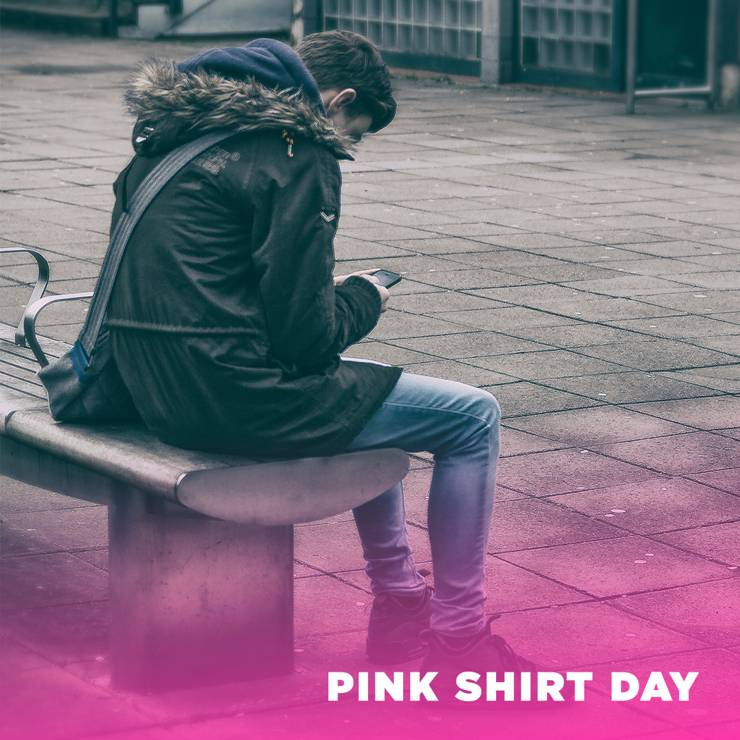 pinkshirtday's tweet photo. Before you post anything online, stop and take a moment to T.H.I.N.K. Is what you say True, Helpful, Inspiring, Necessary, and Kind? Choose to make a difference in positive way. #BeKind #PinkShirtDay presented by @Coast_Capital. https://t.co/G7Guiz2bO5