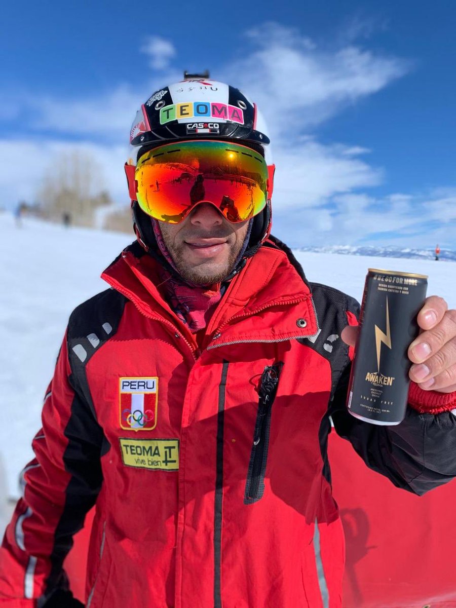 TeomaOficial's tweet photo. ¡Teoma presente en el Mundial de Snowboarding 2019 🏂🇺🇸. Apoyando a Dito Victor Chávez, el único peruano clasificado 💪🏽! #WeGoForMore ⚡ https://t.co/l86XcWr4YU